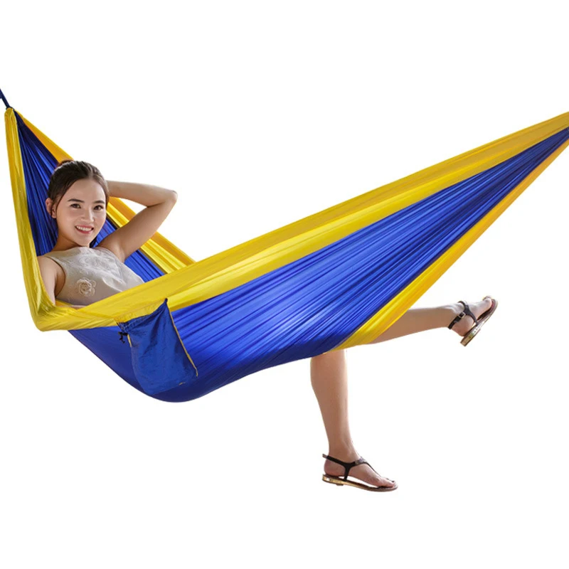 

Outdoor Hammock Camping Travel Hammock Portable Furniture Garden Swing Leisure Indoor Soft Bed Beach Mat Outdoor Products270*140