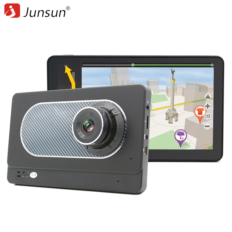 7 &quot сенсорный автомобильный видеорегистратор GPS навигатор android FHD 1080 P