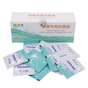 

2.7g Adult Children Nose Wash Salt Rinse Mix Allergic Rhinitis Moistens & Protects Cleanser Nasal Irrigation for 300ml System