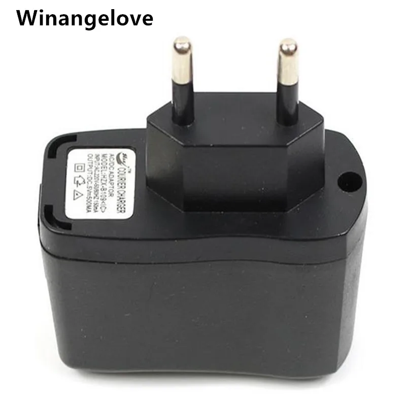 Winangelove хорошее качество 100 шт. США ЕС Подключите USB AC DC Питание стены Зарядное устройство адаптер MP3 MP4 DV Для iPhone Зарядное устройство черный