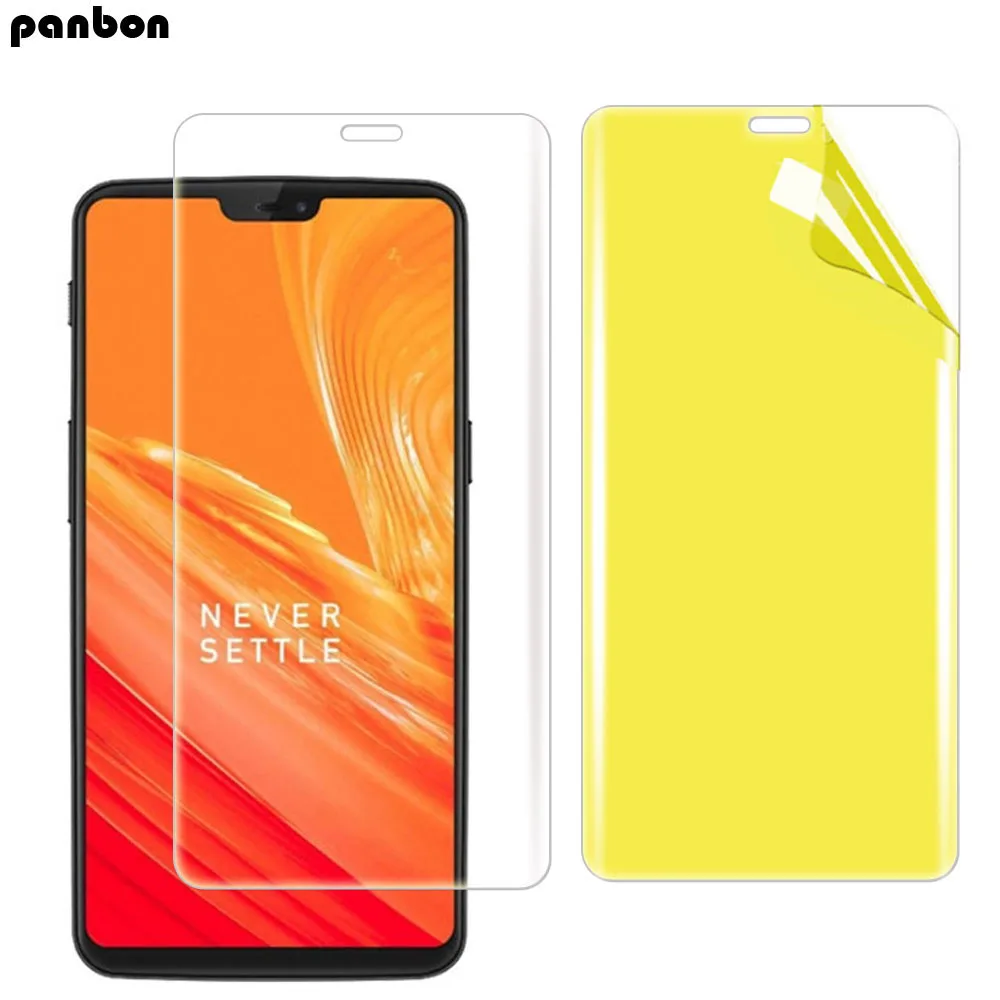 Для Oneplus 6 5 5T 3 3T защита для экрана нано полное покрытие Защитная пленка One plus не