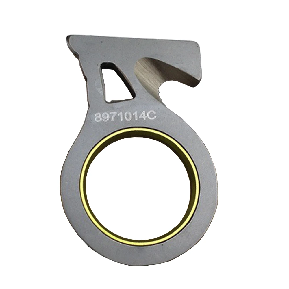 Lap-belt Cutter Outdoor EDC Tool Thumb Grip Keychain Gear Hook Knife (5)