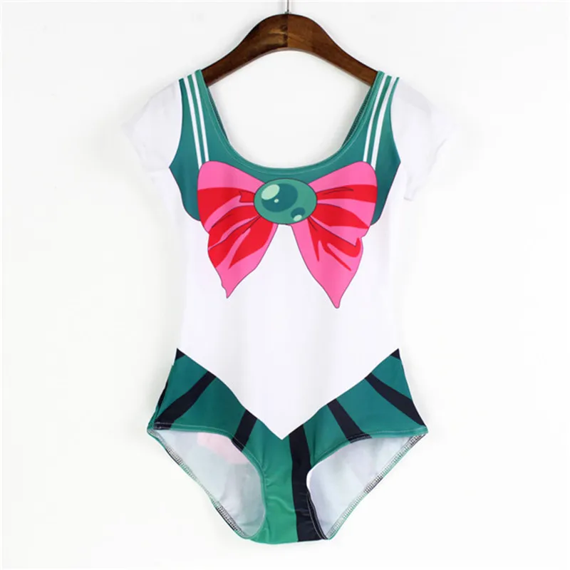 One piece Bathing Halloween Fancy Dress Costume Sailor moon women