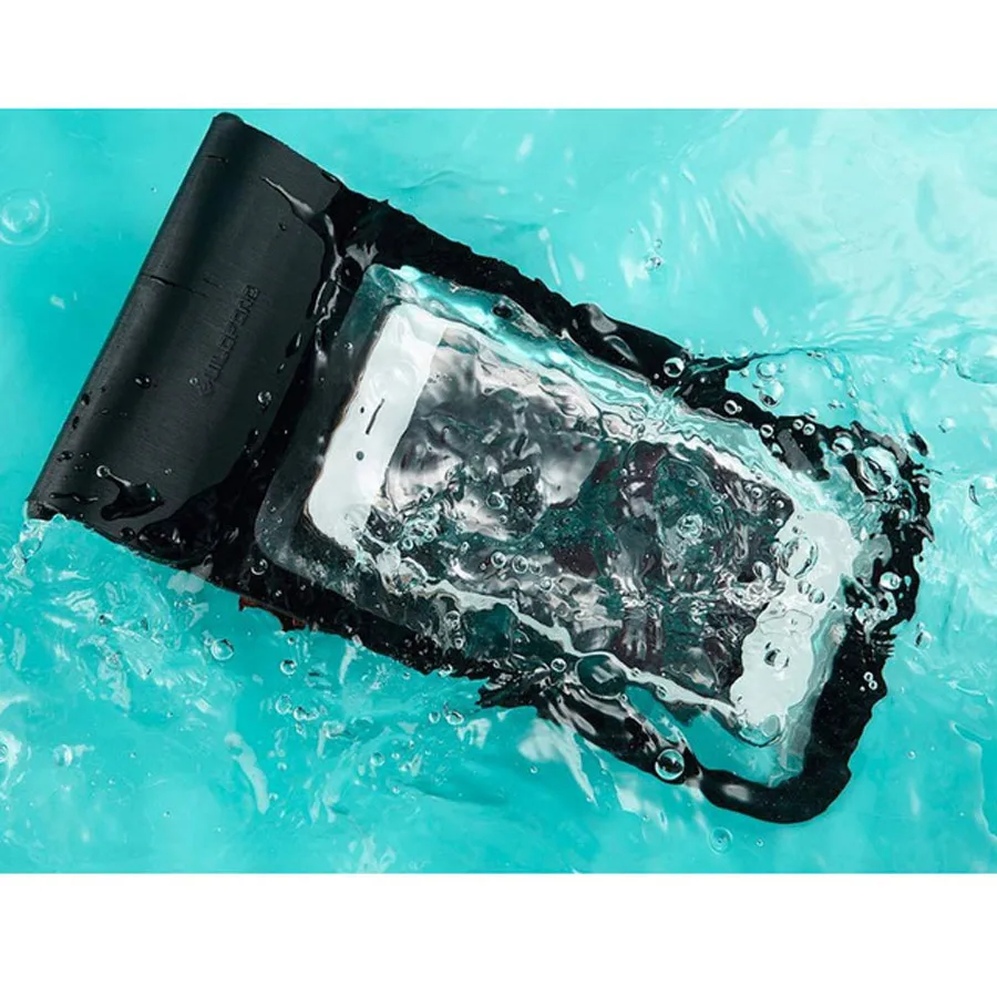 Xiaomi GUILDFORD плавательный водонепроницаемый чехол сумка для сенсорных экранов Дайвинг чехол для плавания сотовый телефон сумка чехол для Xiaomi iPhone Oneplus - Цвет: Black