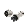 Aviation Plug Male & Female Wire Panel Metal Connector 16mm 2/3/4/5/8/9 Pin GX16 ► Photo 3/6