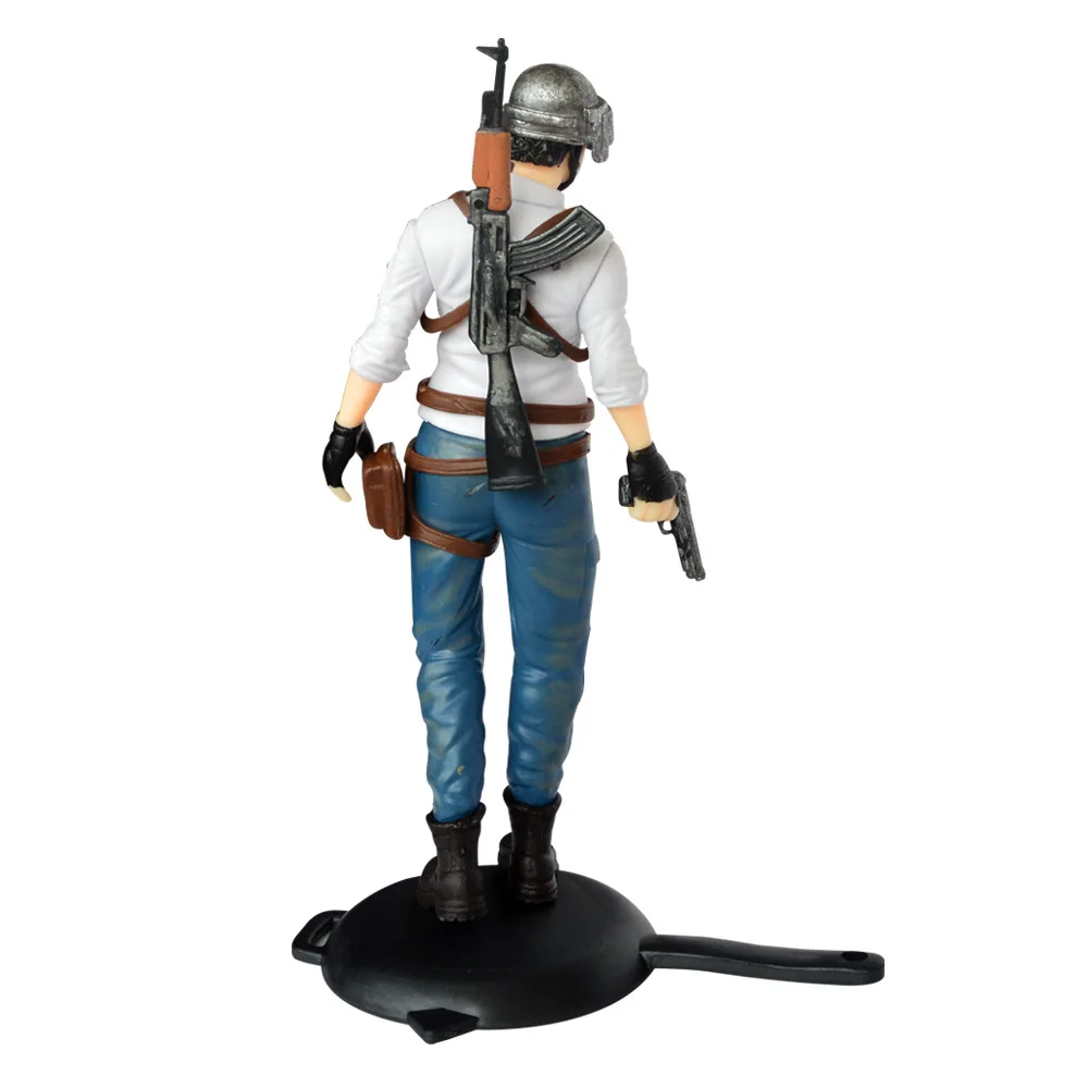 Pemutar Unknown Battle Grounds Pubg Permainan Senjata Model Doll PVC