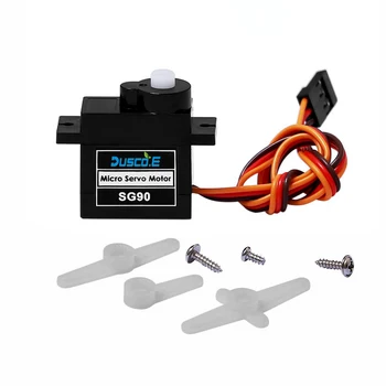 

1Pcs High Quality Micro Servo Motor 1.8kg 9g Servos SG90 for arduino nano uno RC 250 450 6CH For Helicopter Airplane Car Boat