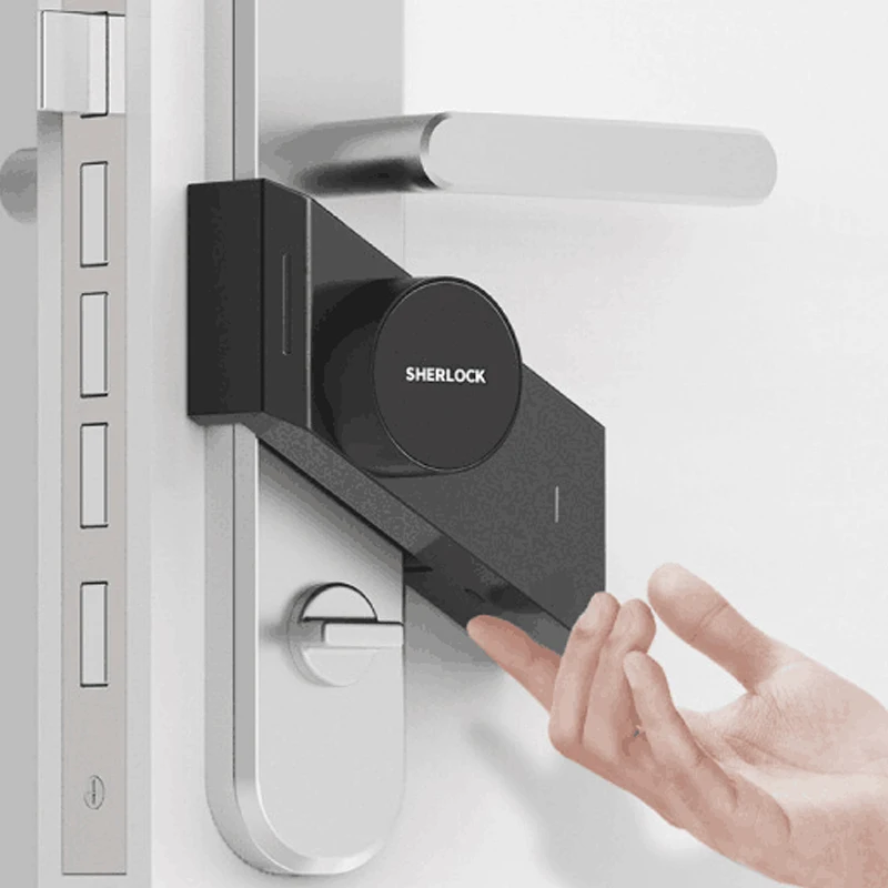 

New Version Sherlock Smart Stick lock S2 Smart door lock Bluetooth Wirelless Open or Close Door work Smart App Control