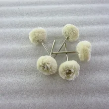 100 шт/партия, mornted хлопок нитевая щетка, Полировочный диск для ювелирных изделий, установленный шлифовальный роторный тканевый круг, ювелирные инструменты