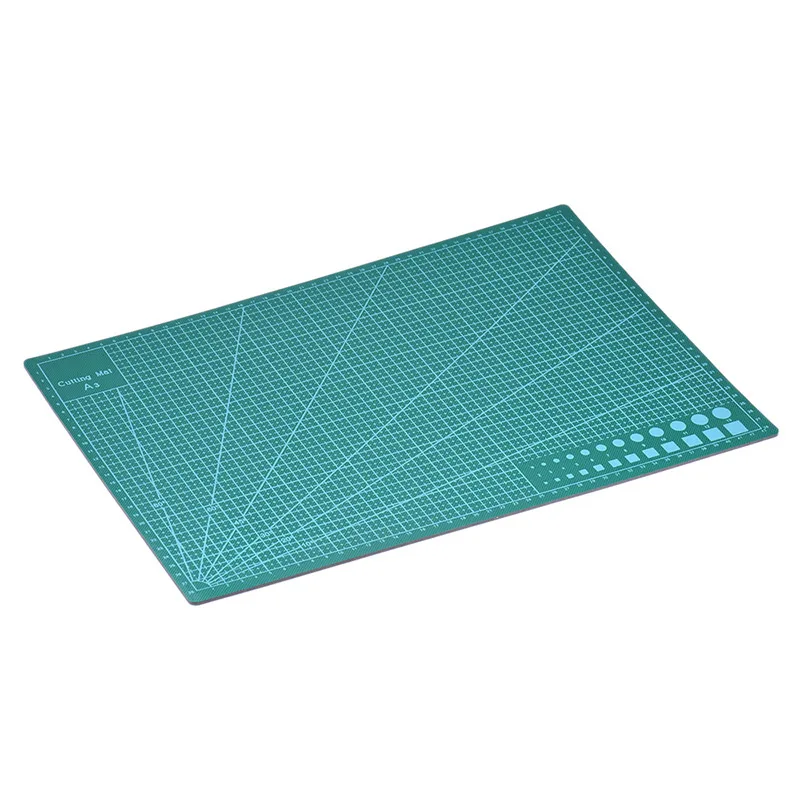 

A3 Size PVC Cutting Mat Green Cutting Pad Patchwork Cut Pad A3 45*30*0.3cm Tools Manual DIY Tool Board Double-sided Self-healing