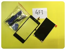 Wyieno GF3 LCD Sensor For Zte Blade GF3 LCD + Touch Screen Panel Replacement Parts With Tools ; With Tracking Number