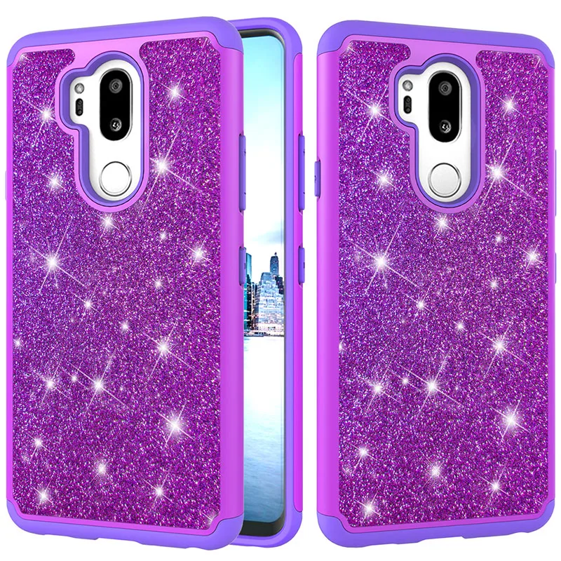 Для LG G7 G 7 Чехол thinq для G710L 710L Чехлы фоторамка PC + TPU кожа окрашенные сверлильный