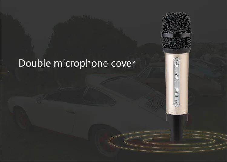 Cuckoo C200 Мини-Автомобильный микрофон FM беспроводной Bluetooth сотовый телефон sing it K полный микрофон Shen Mai совместимый мобильный компьютер