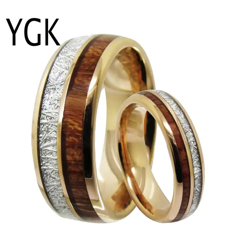 Men S Classic Love Jewelry Trendy Wedding Ring For Women Rose