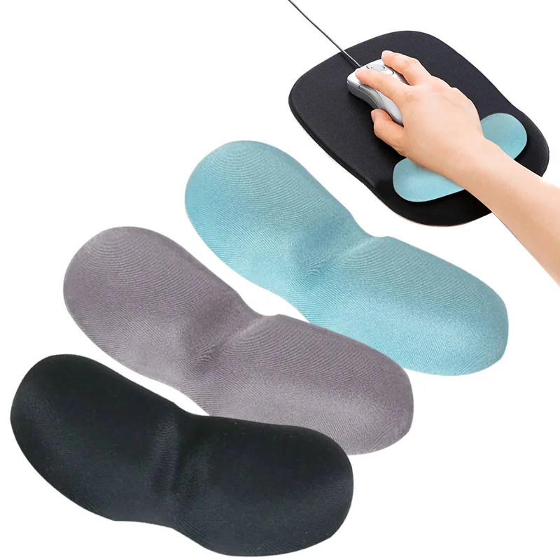Memory Foam Mouse Pad Anti skid Mousepad Support Wrist Rest Mat