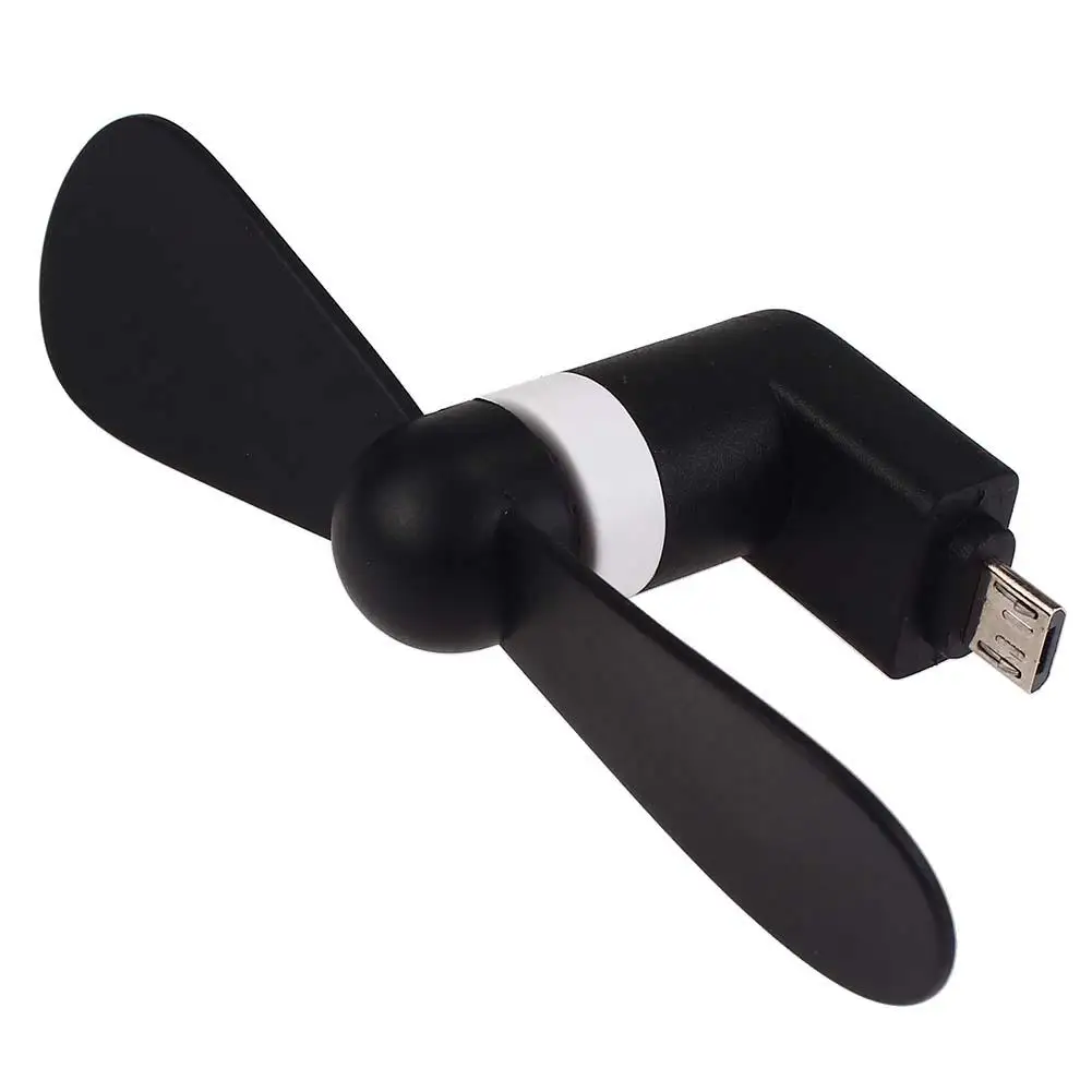 Новый вентилятор Micro USB портативные мощные мини вентиляторы для Android Samsung Galaxy S6 BLK