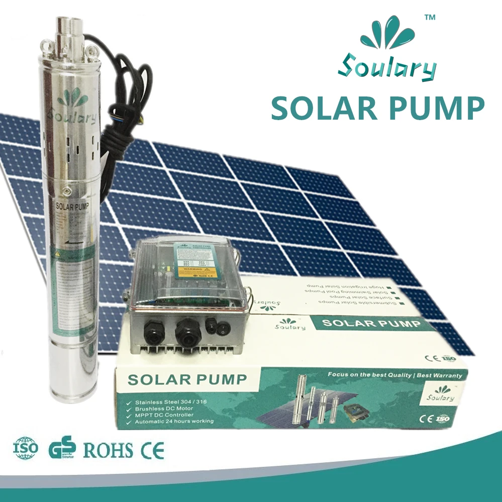 ( Free Shipping by DHL ) Submersible solar pump kits for solar watering