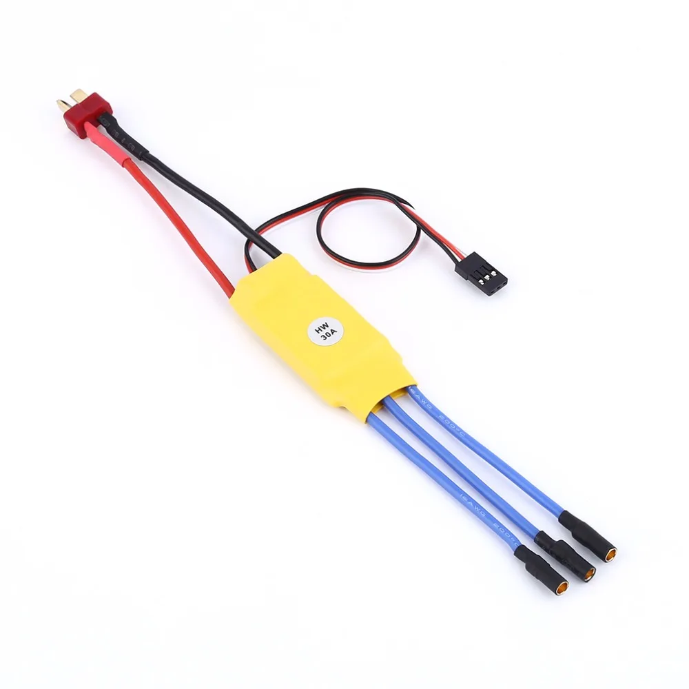 Xxd 30A Esc Spina Di Saldatura Brushless Multicopter Motor Speed Controller Rc Bec T-Rex 450