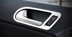 Автомобильные аксессуары для Tiguan 2010 2011 2012 2013 2014 2015 нержавеющая сталь интерьер дверные ручки крышки отделкой наклейки