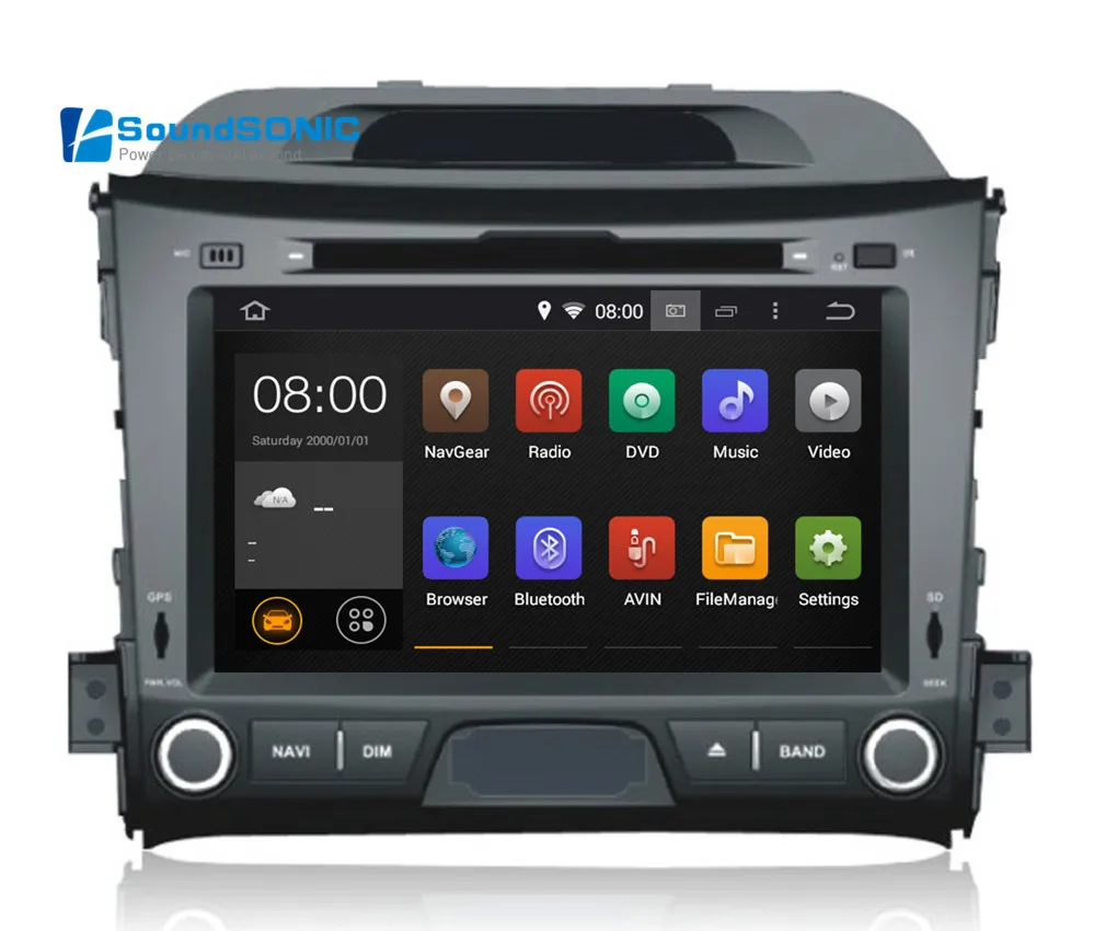 

Pure Android 8.1 System For Kia Sportage 2010-2012 Autoradio DVD GPS System Stereo System Media Multimedia HeadUnit System