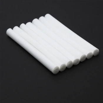 Humidifiers Filters 8mm*180mm Cotton Swab for Air Humidifier Aroma Diffuser 5 Pieces/Lot Replace Part USB Humidifier Can Be Cut 10pcs replacement filters usb humidifier cotton sliver stick cup air humidifier replacement filters high quality