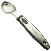 Hot Ice Cream Scoop Stainless Steel Spoon Melon Scoop Spoon Set Durable Fruit Spoon Scoop Tools durable stainless steel metal sand scoop shovels