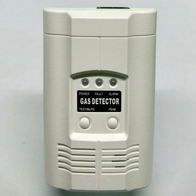 AC Powered 220v Combustible Gas Alarm lpg Gas detector home Combustible Gas Alarmin Carbon