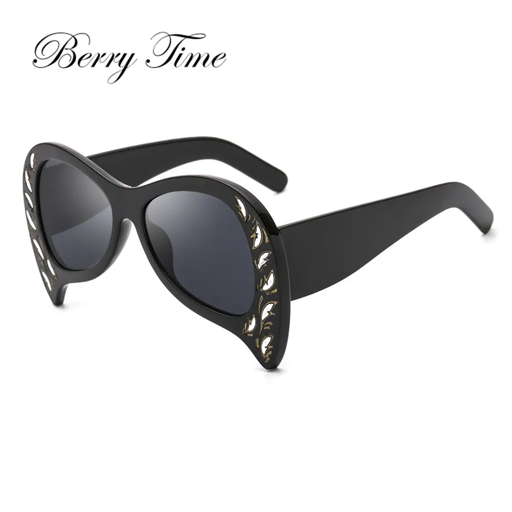 Berrytime Womens Sunglasses Brand Designer Fashion Lot Wholesale Sunglass Women Shades Steampunk