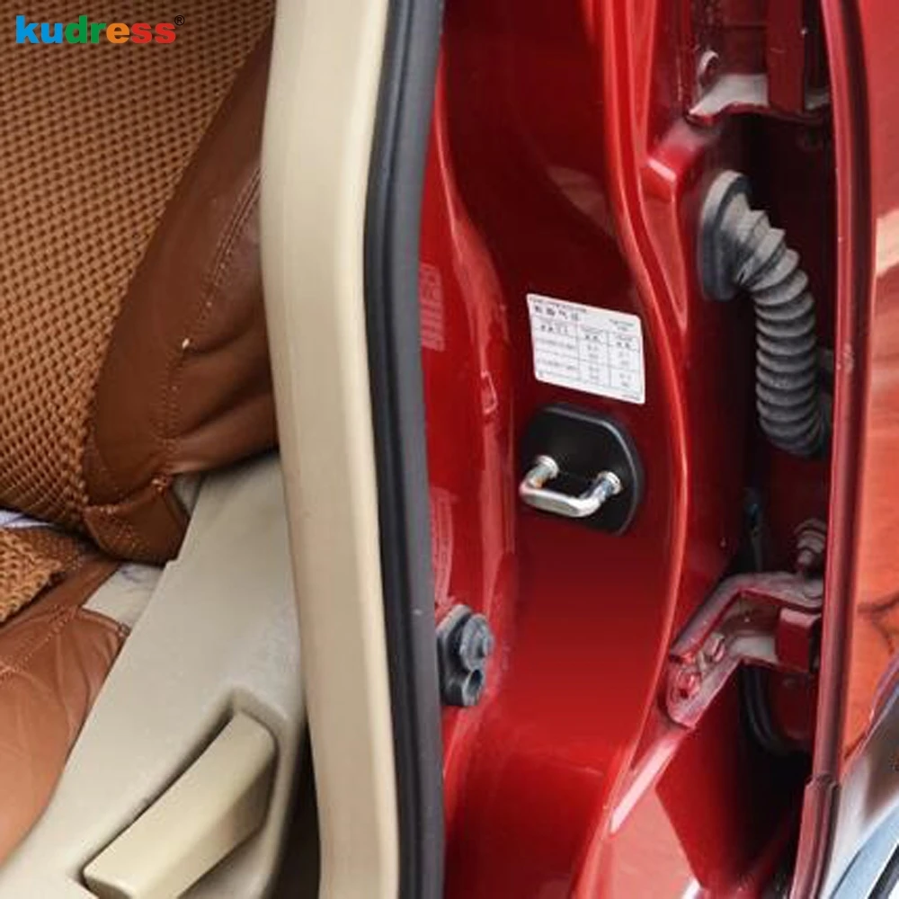 

For Nissan Leaf 2017 2018 2019 ABS Plastic Car Door Lock Decoration Cover Waterproof locking protector trim Car-Styling