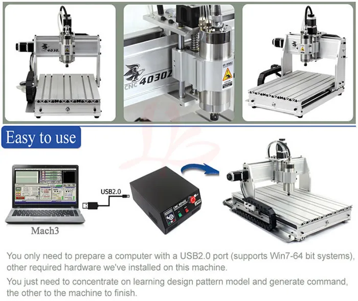 CNC 4030 Z-USB kit (13)