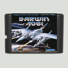 Дарвин 4081 16 бит MD игровая карта для 16 бит Sega megadrive Genesis игровая консоль