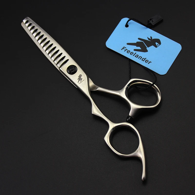 6inch Japan 440C Stainless Steel Big Teeth LEFT HAND Shark Scissor High