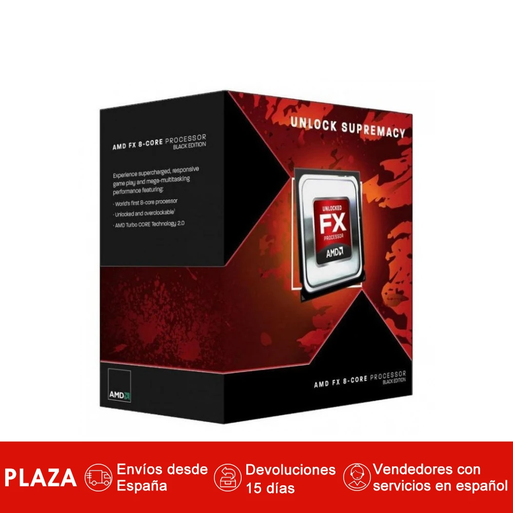 

Placa base AMD FX FX-8300 (3,3 GHz, Socket AM3+, PC, 32 nm) Motherboard