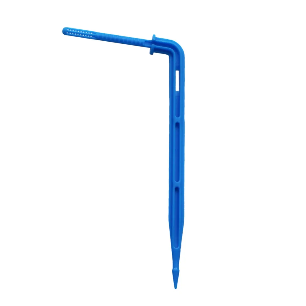 Blue Arrow Dripper for 3/5mm Hose Greenhouse Irrigation System Curved Arrows Emitter Automatic Watering Pipe Dripper 500 Pcs plants irrigation kits drip irrigation garden dripper