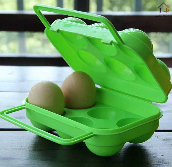 Plastic Egg Boxes For Picnic Food Storage Boxes Egg Organizer Tools Egg