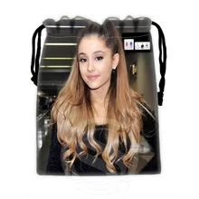 H-P606 Custom Ariana Grande #3 drawstring bags for mobile phone tablet PC packaging Gift Bags18X22cm SQ00806#H0606