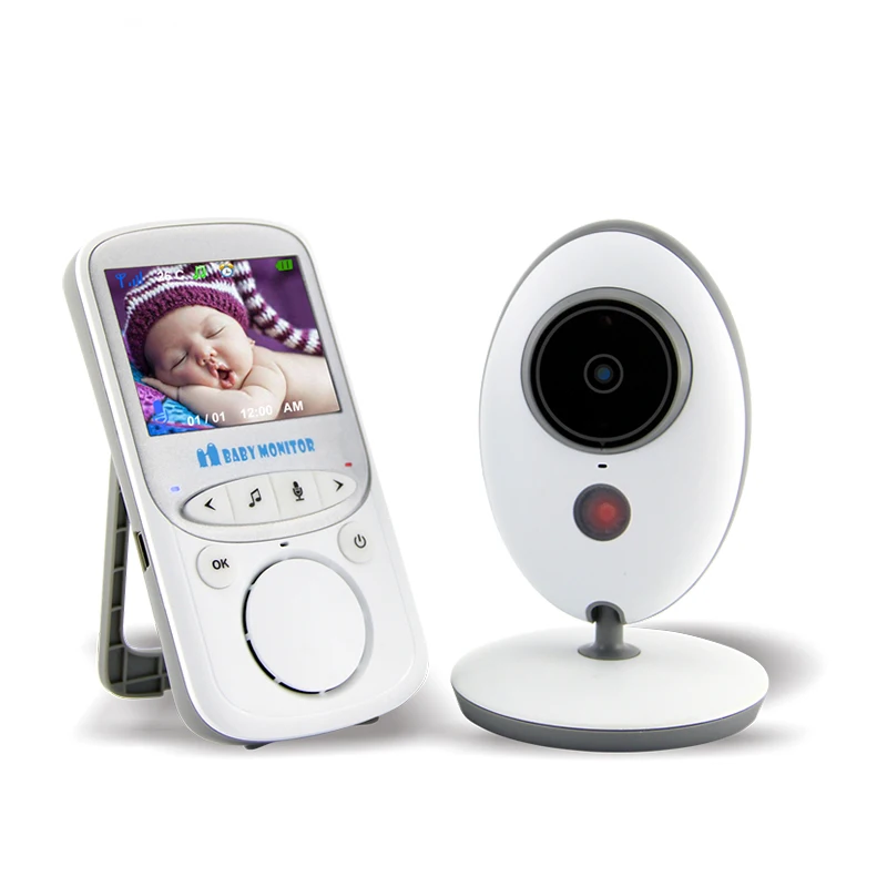 B/éB/é cam/éra Moniteur 3.5 vid/éo num/érique Moniteur pour Vision Nocturne capteur de temp/érature interphone Conversation bidirectionnelle s/écurit/é multilingue sans interf/érence