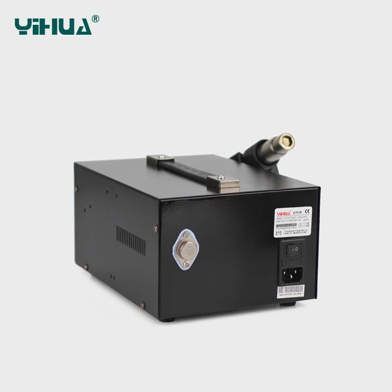 YIHUA 853D 1A USB Высокая мощность паяльная станция с питание горячего воздуха для