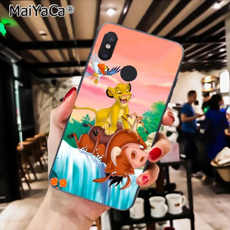 MaiYaCa Король Лев Coque Shell чехол для телефона Xiaomi Redmi4X 6A S2 Go Redmi 5 5Plus Note4 Note5 7 Note6Pro - Цвет: A8