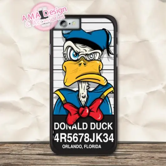 Забавный Дональд уголовного Mugshot чехол Чехол для iPhone X Xs Max Xr 8 7 6 6s плюс 5 5S SE 5c 4 4S iPod