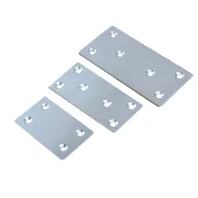 4 pces de aço inoxidável código de canto conector placa plano código conexão placa plana mesa cadeira ângulo plano código palavra peça fixa
