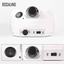 ROSALIND электрическая машинка для маникюра Новое поступление ЕС вилка дизайн ногтей аксессуары для ногтей буровое оборудование пилка для ногтей