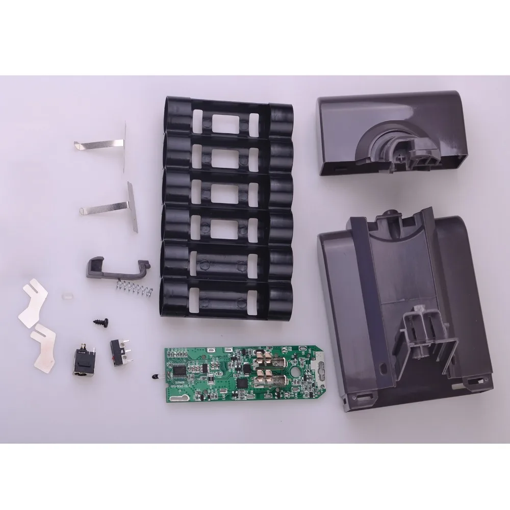 

Battery Protection Board PCB Board for Dyson V8 Vacuum Cleaner Case and Switch Button Parts without Batteries