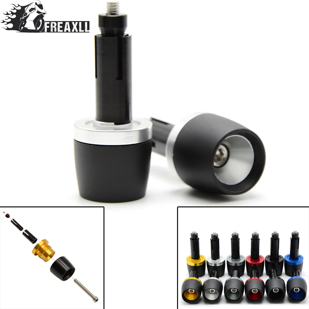 

Universal Motorcycle Handle Hand Bar Ends Handlebar Grips Ends FOR HONDA NC750 S/X CRF1000L AFRICA TWIN CBF1000 CB600F Kawasaki