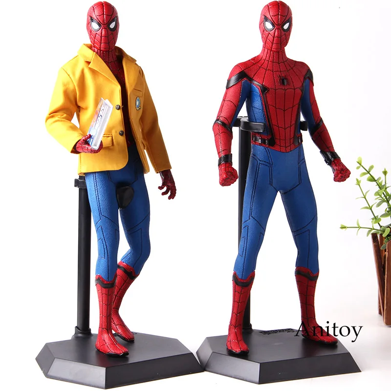 

Marvel Spiderman Homecoming Figure Action Spider-Man Crazy Toys 1/6 Scale Collectible Figure PVC Collection Model Toys