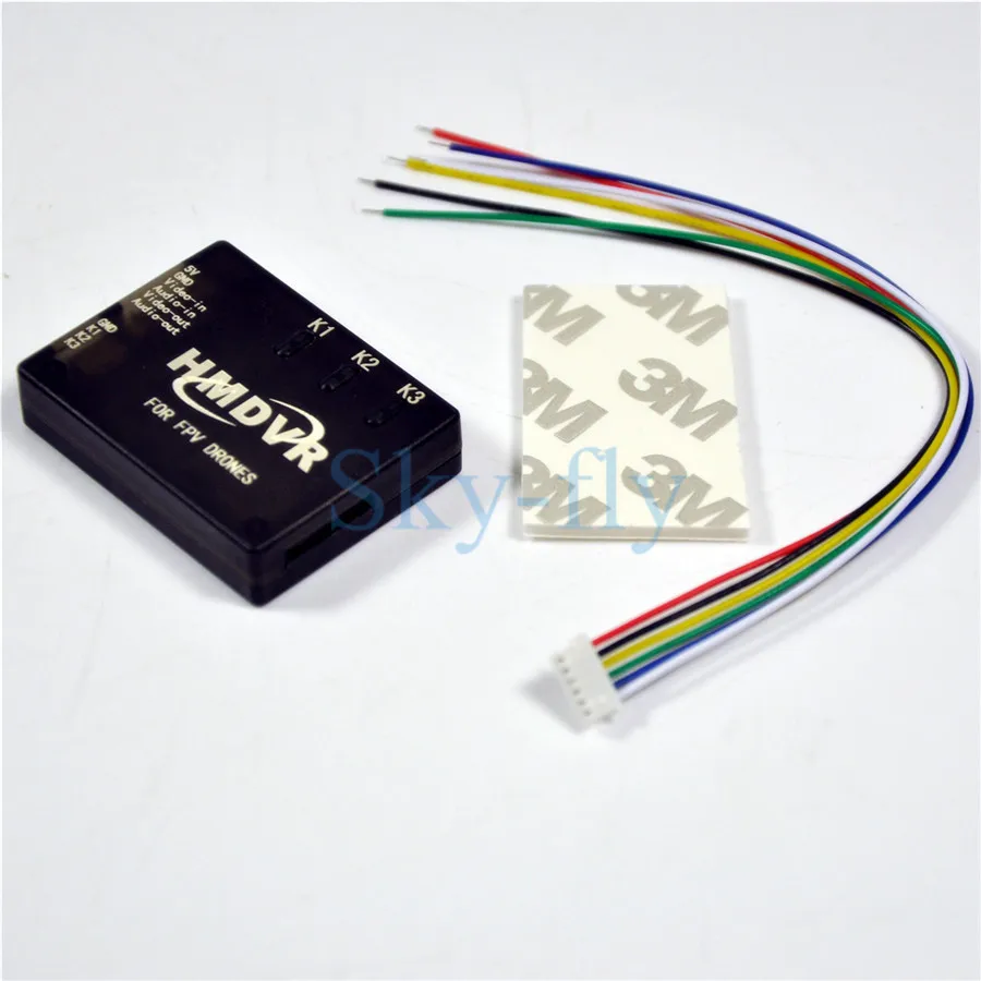 Sky fly HMDVR Mini DVR 30fps Аудио видеорегистратор для FPV гоночного мультикоптера
