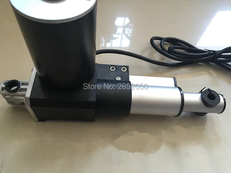 

Free Suipping 16inch/400mm stroke,12V 5000N/500KG load mini linear actuator electric linear actuator linear actuator tv lift
