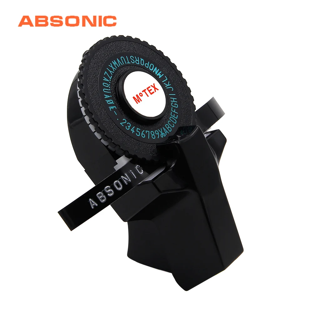 Absonic 3D тиснение Motex E101 9 мм производитель этикеток принтер для Dymo Корейская