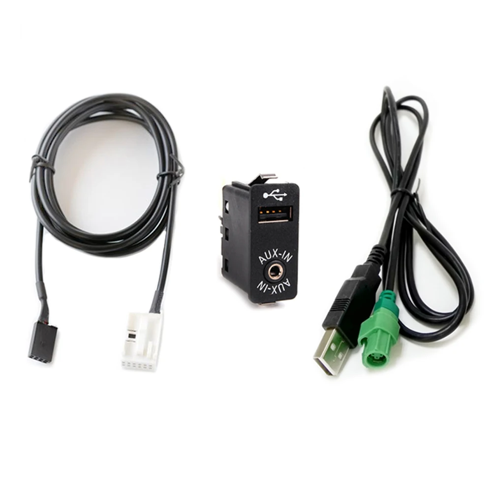 Деловой USB кабель для переключателя BMW E60 E61 E63 E64 E66 E81 E82 E70 E90 2 шт.|Переключатели и