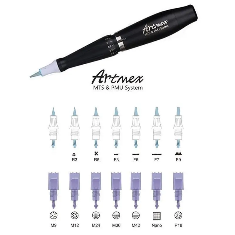 US $219.69 Artmex V3 MTSPMU Digital Tattoo Professional Permanent Makeup Machine For Eyebrow Semi Permanent Makeup Tattoo Device Tattoo